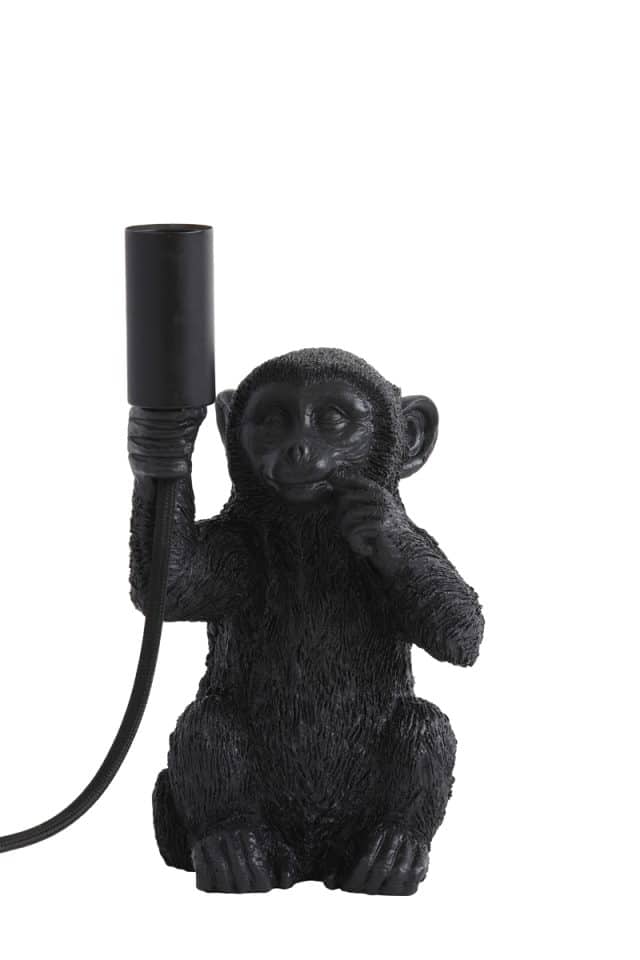 Tischlampe Monkey 8211 13 215 12 5 215 23 5 Cm 8211 Matt Schwarz 8211 Rhb Home Amp Living