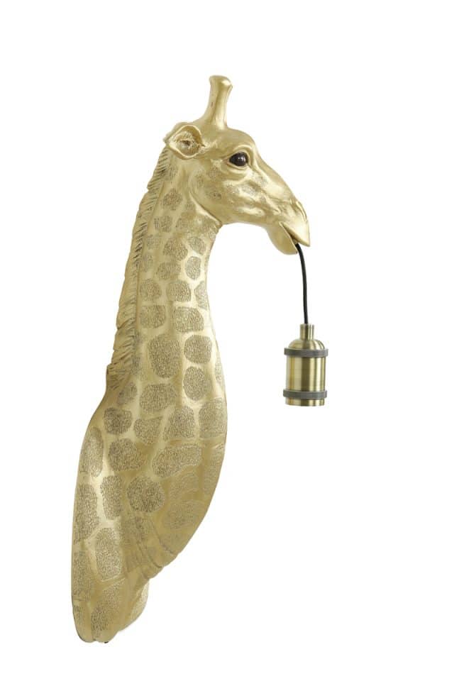 Wandleuchte Giraffe 8211 20 5x19x61 Cm 8211 Gold 8211 Rhb Home Amp Living