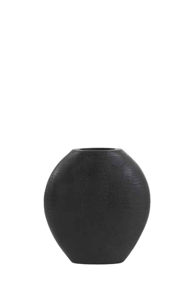 Vase Deco Skeld 8211 29 5x8x31 5 Cm 8211 Schwarz 8211 Rhb Home Amp Living