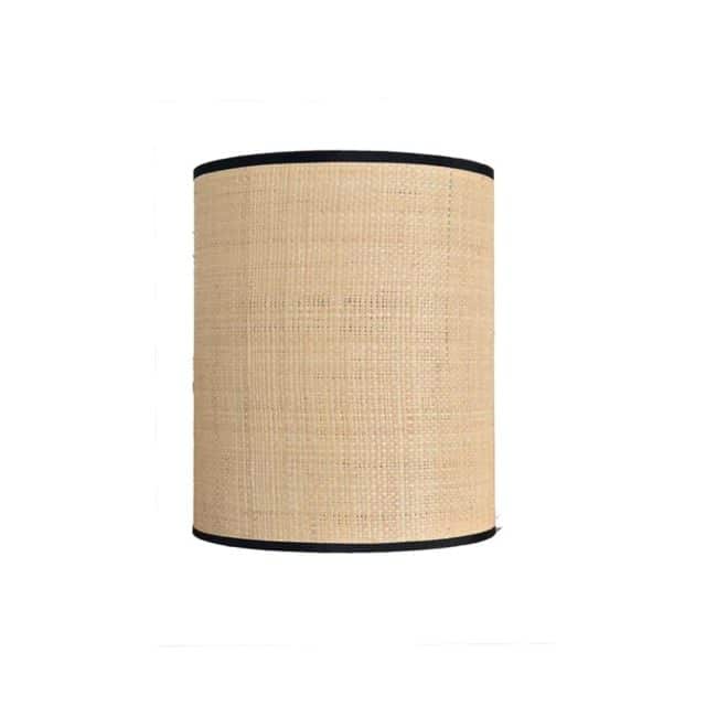 Lampenschirm Lunar Raffia 8211 Schwarz 8211 Rhb Home Amp Living