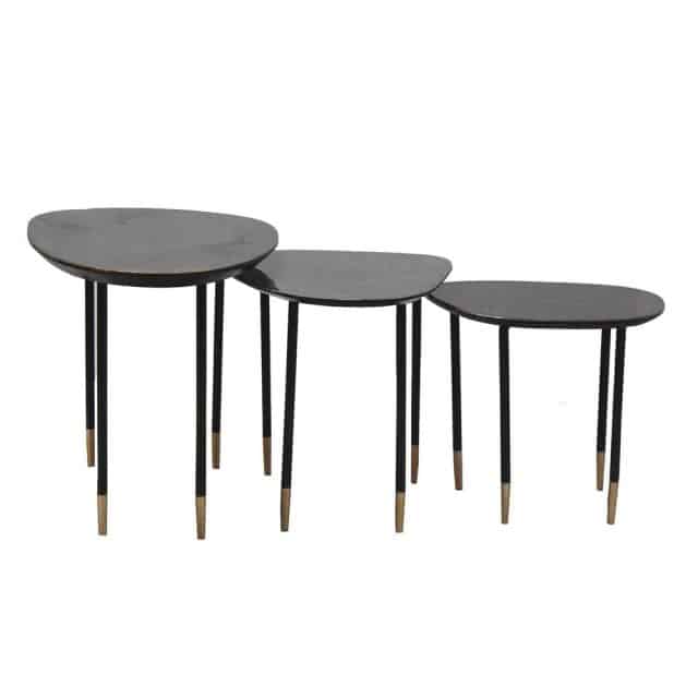 Tafel Charles 8211 Opjet 8211 Set Of 3 8211 Rhb Home Amp Living