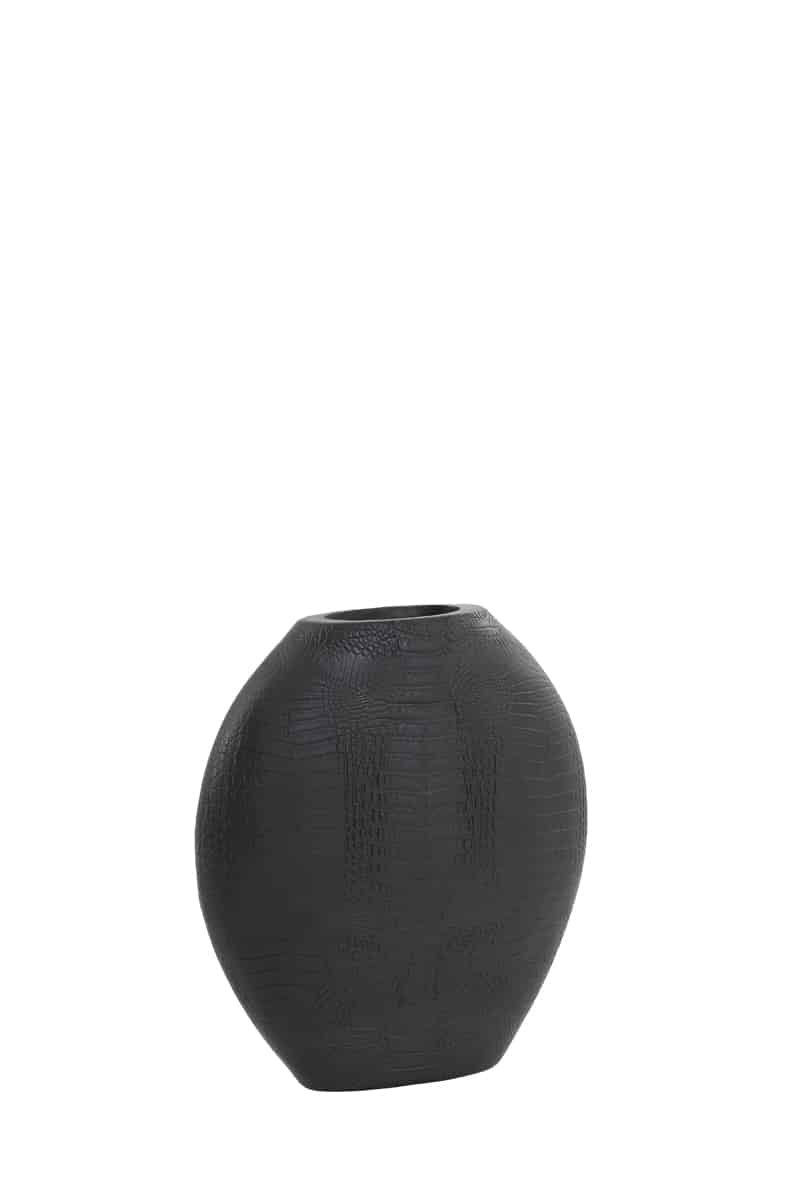 Vase Deco Skeld 8211 29 5x8x31 5 Cm 8211 Schwarz 8211 Rhb Home Amp Living