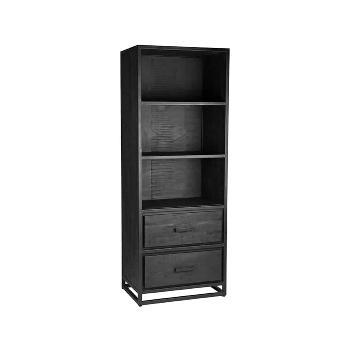 Bücherregal Chili 8211 Schwarz 8211 Mangoholz 8211 Label51 8211 Rhb Home Amp Living