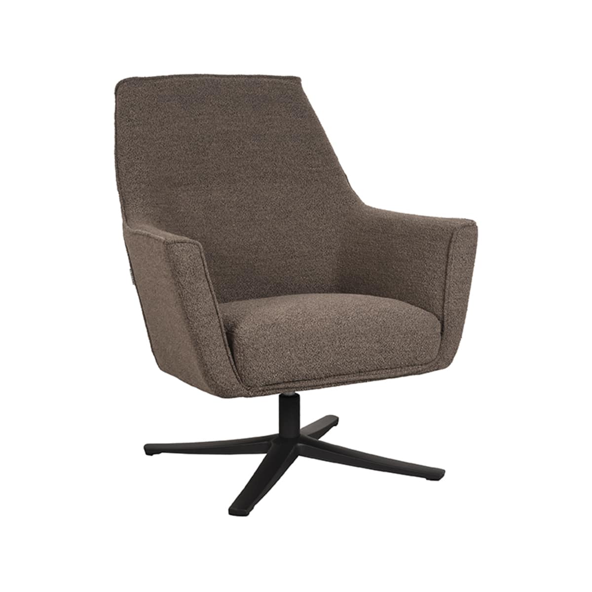 Fauteuil Tod 8211 Bruin 8211 Boucle 8211 Rhb Home Amp Living