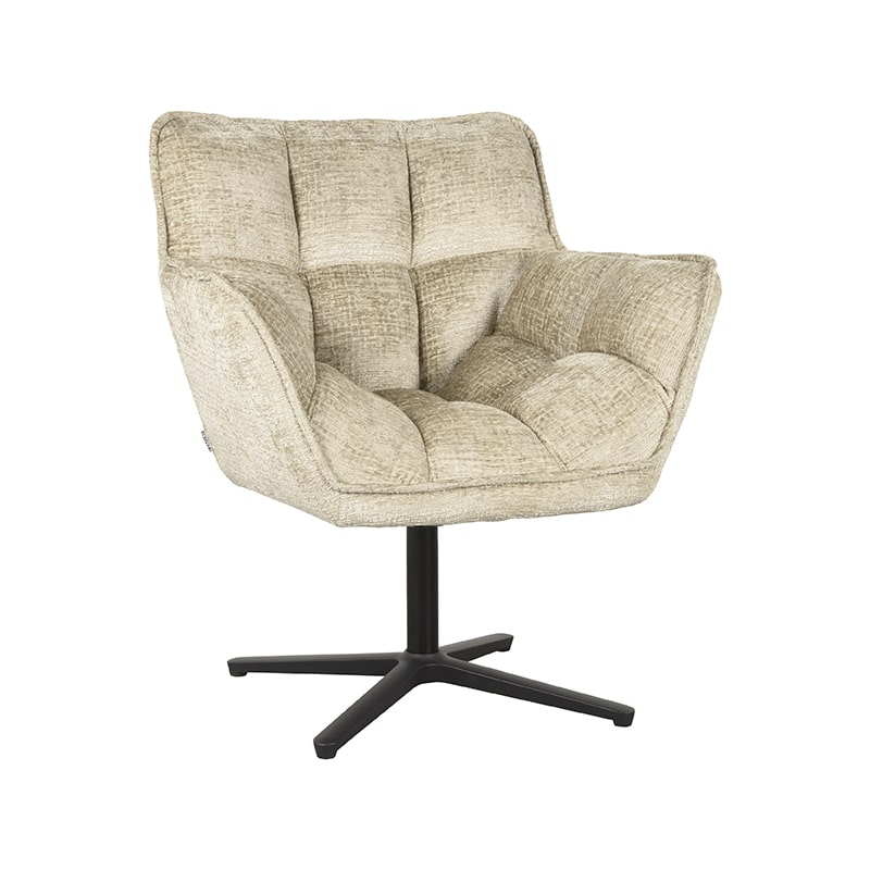 Fauteuil Ian 8211 Beige 8211 Fluweel 8211 Rhb Home Amp Living