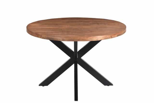 Eettafel Rocky 8211 Rond 8211 Spinpoot 8211 140cm 8211 Rhb Home Amp Living