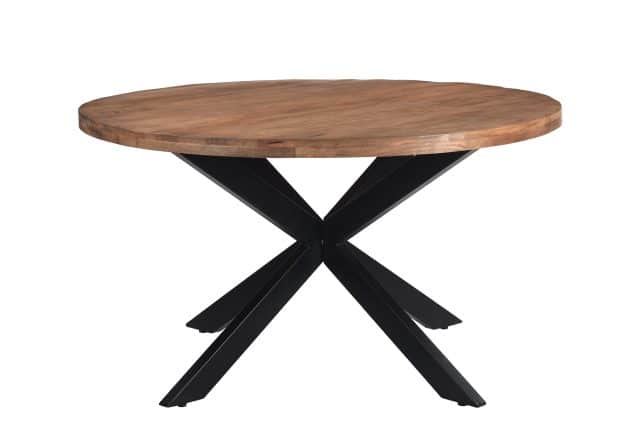 Eettafel Rocky 8211 Rond 8211 Spinpoot 8211 150cm 8211 Rhb Home Amp Living