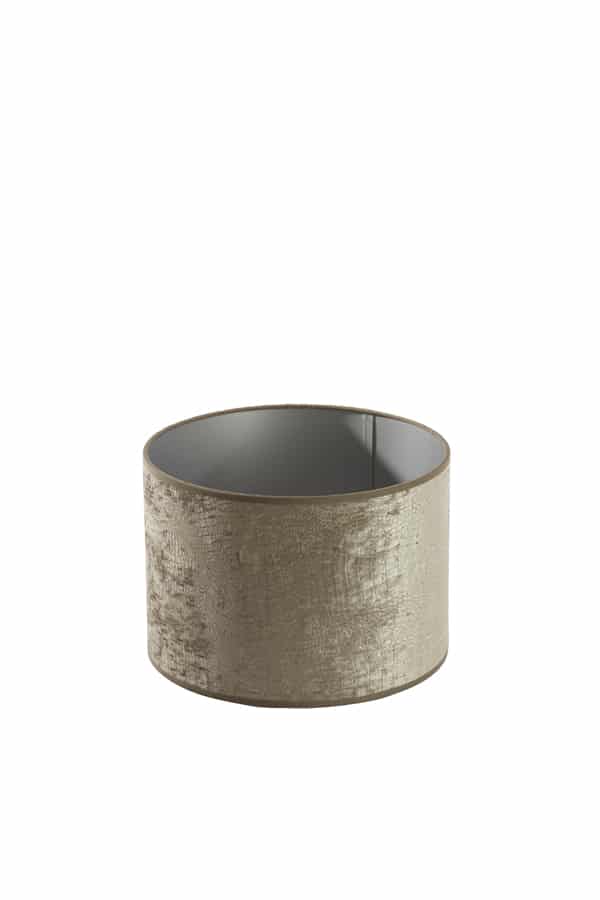 Lampenschirm Cylinder 8211 30x30x21cm 8211 Chelsea 8211 Velvet 8211 Silver 8211 Rhb Home Amp Living