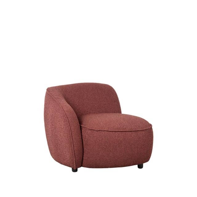 Fauteuil Livo 8211 Winered 8211 Boucle 8211 Rhb Home Amp Living