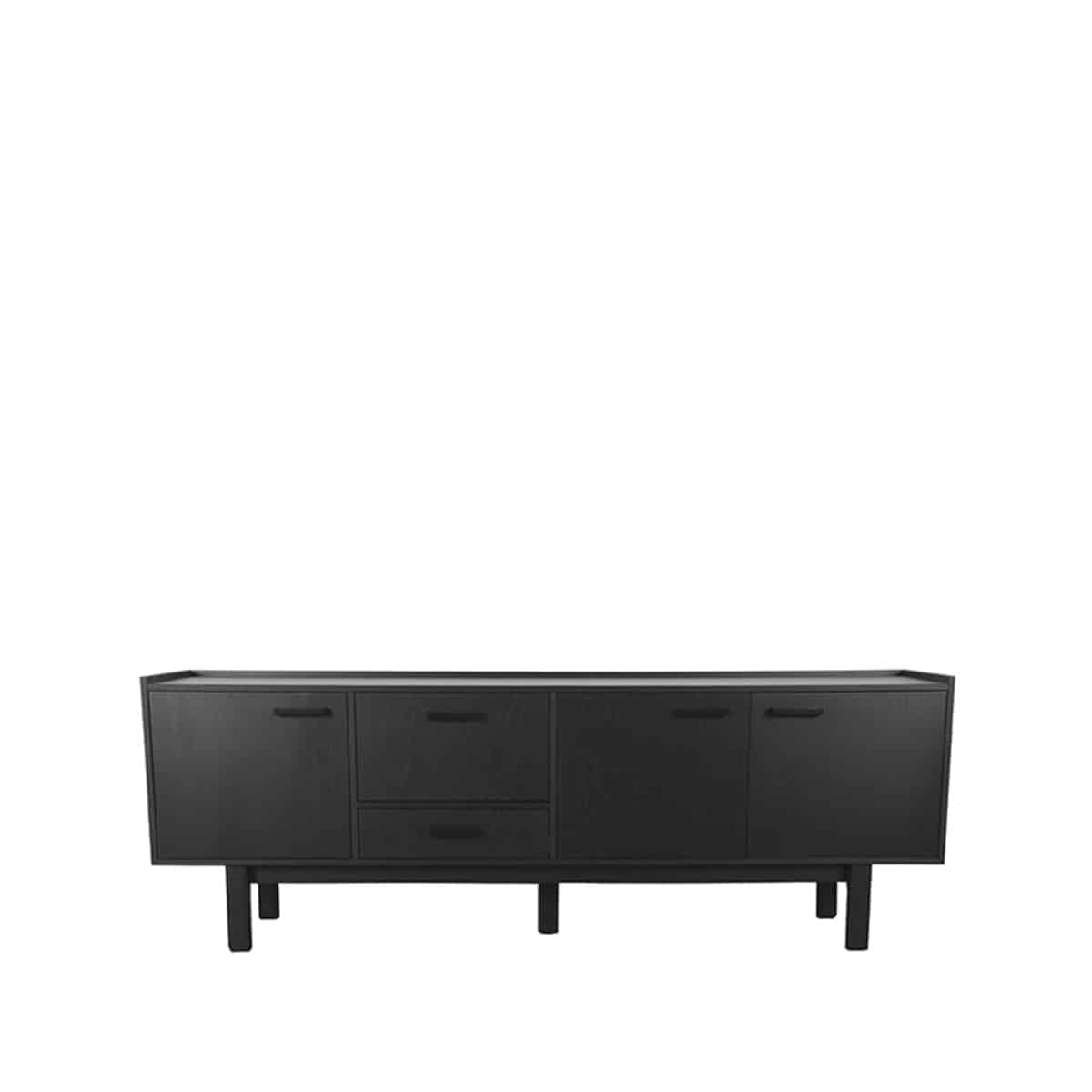 TV-Möbel Cali 8211 Schwarz 8211 Eiche 8211 Label51 8211 Rhb Home Amp Living