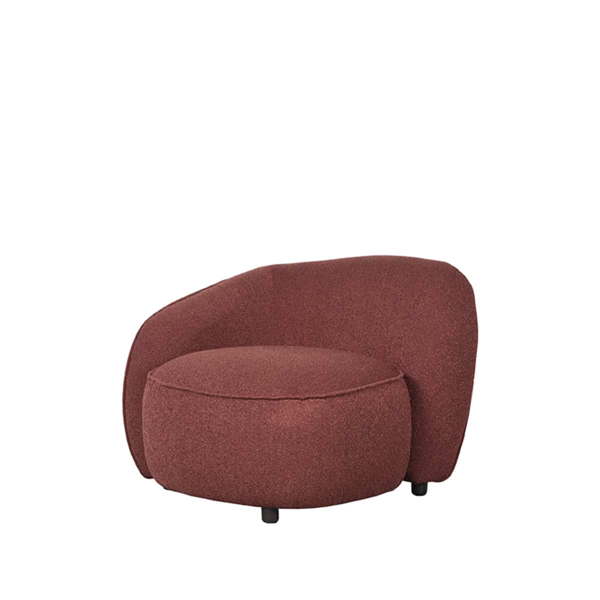 Fauteuil Livo 8211 Winered 8211 Boucle 8211 Rhb Home Amp Living