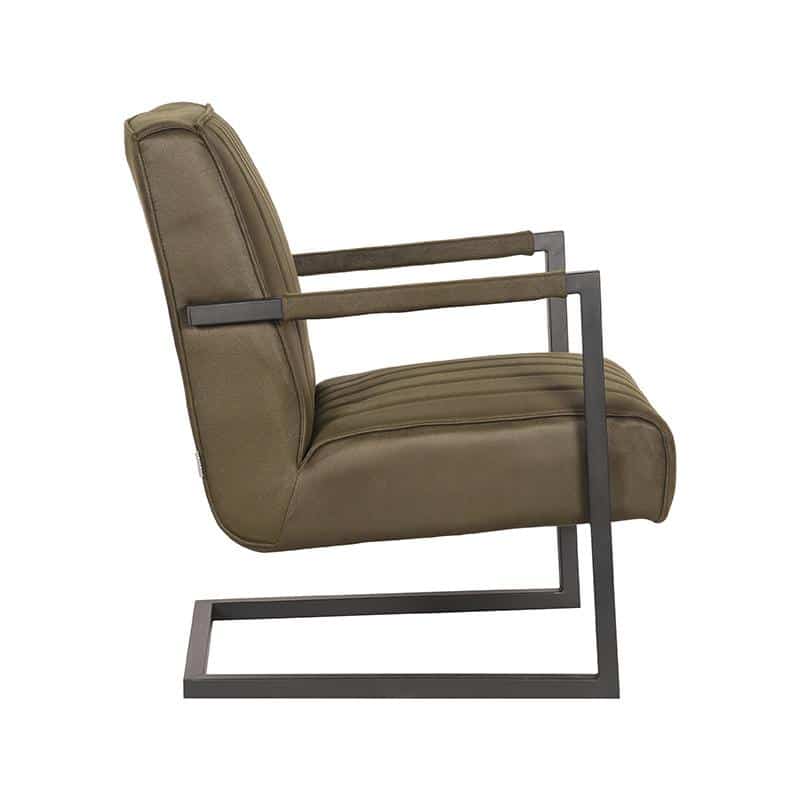 Fauteuil Milo 8211 Army Groen 8211 Microfiber 8211 Rhb Home Amp Living