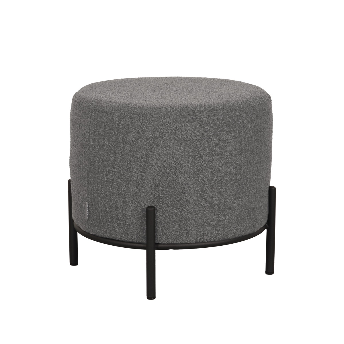 Fußhocker Troy L 8211 Grau 8211 Boucle 8211 Rhb Home Amp Living