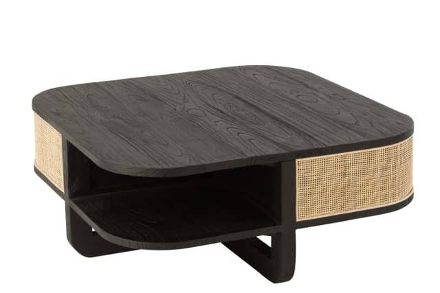 Couchtisch Molly Exotic 8211 Wood Cane 8211 Schwarz 8211 Rhb Home Amp Living