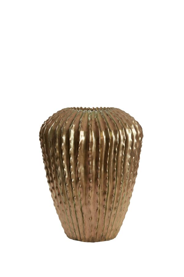 Vase Kakteen 8211 52 215 65 Cm 8211 Antike Bronze 8211 Rhb Home Amp Living