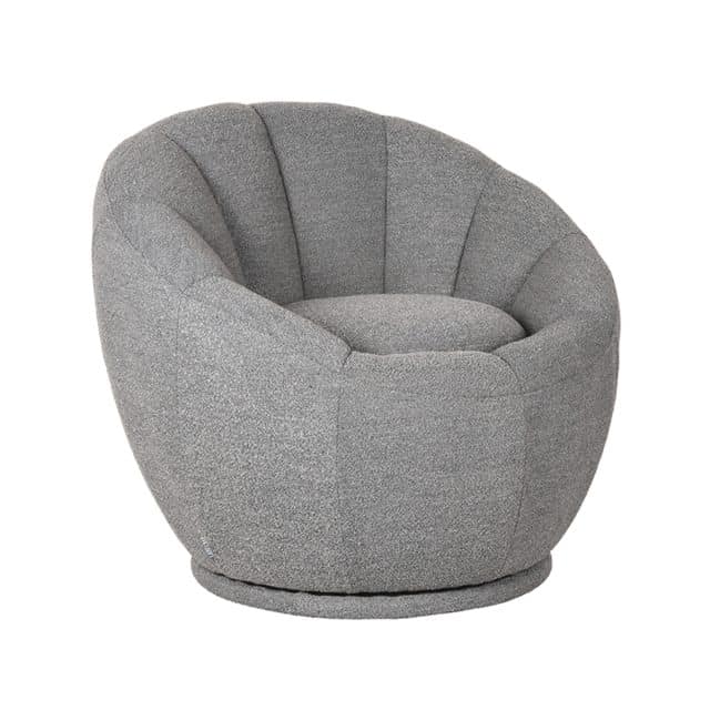 Fauteuil Crown 8211 Grijs 8211 Boucle 8211 Label51 8211 Rhb Home Amp Living