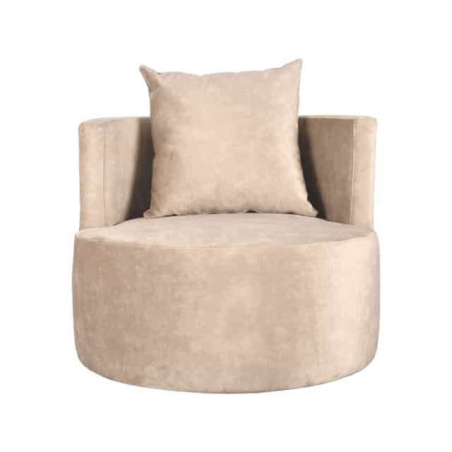 Fauteuil Evy 8211 Natuurlijk 8211 Velours 8211 Label51 8211 Rhb Home Amp Living