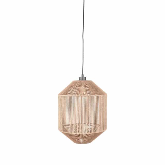 Hanglamp Ibiza 8211 Naturel 8211 Jute 8211 1 Lichts Cilinder 8211 Label51 8211 Rhb Home Amp Living