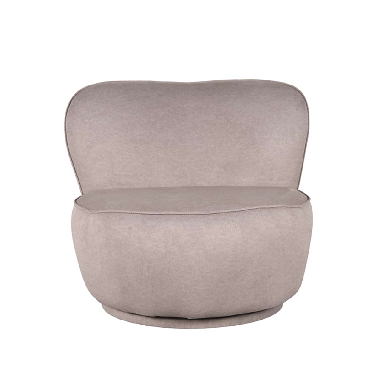 Fauteuil Bunny 8211 Taupe 8211 Microfiber 8211 Label51 8211 Rhb Home Amp Living