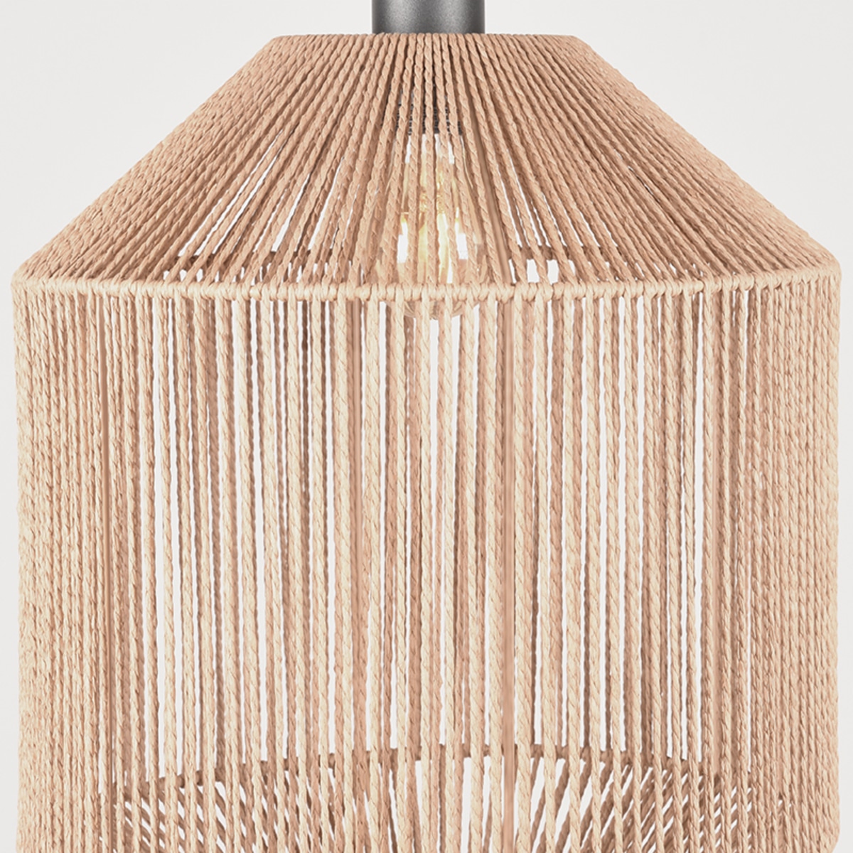 Hanglamp Ibiza 8211 Naturel 8211 Jute 8211 1 Lichts Cilinder 8211 Label51 8211 Rhb Home Amp Living