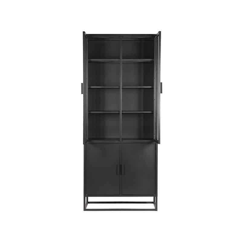 Vitrine Level 8211 Schwarz 8211 Metall 8211 80x40x190 Cm 8211 Label51 8211 Rhb Home Amp Living