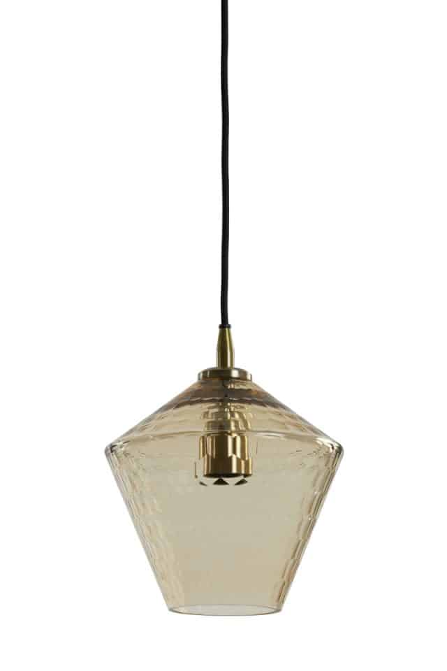 Hängelampe Delila 8211 20 215 22 Cm 8211 Glas Bernstein Antique Bronze 8211 Rhb Home Amp Living