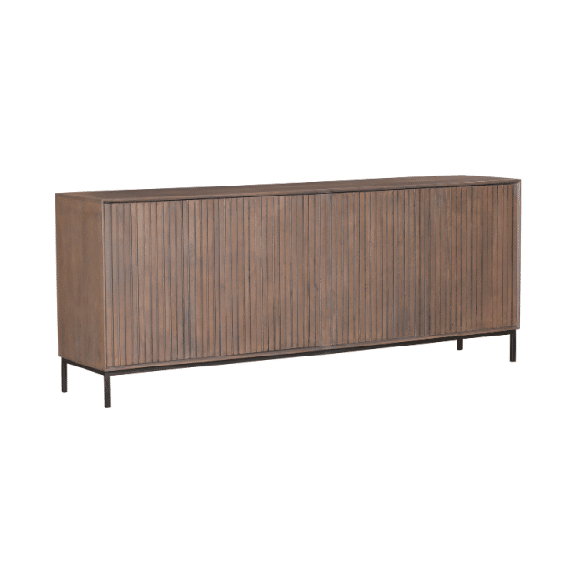 Dressoir Madison 8211 Walnoot 8211 210 Cm 8211 Rhb Home Amp Living