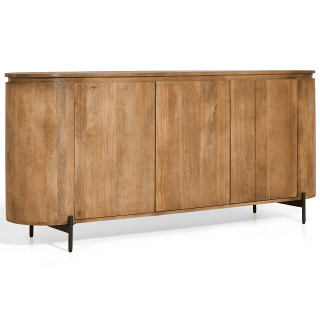 Sideboard 8211 180x40x81 Cm 8211 Hellbraun 8211 Rhb Home Amp Living