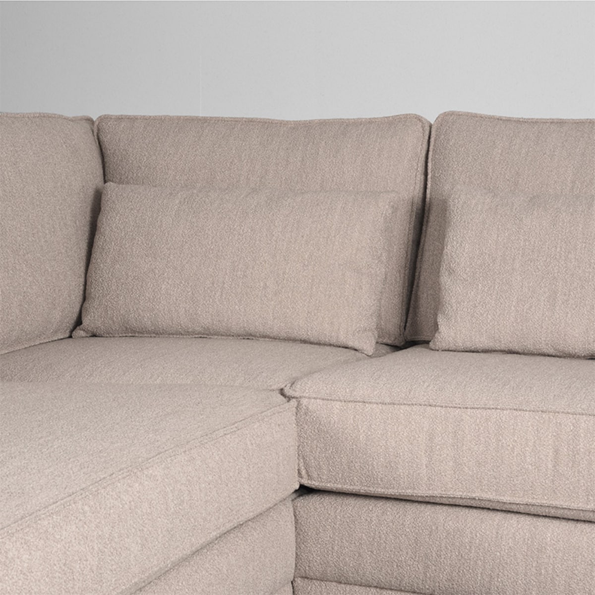 Sofa Novano 8211 Natural 8211 Boucl 8211 Ottoman 2 5 Sitzer 8211 Label51 8211 Rhb Home Amp Living