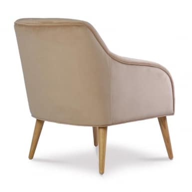 Fauteuil 8211 Beige 8211 Natuurlijk Hout 8211 Opjet 8211 Rhb Home Amp Living