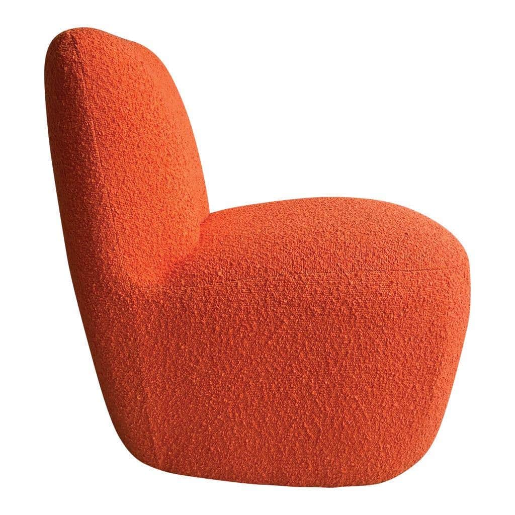 Fauteuil Eve 8211 Oranje Boucle 8211 Opjet 8211 Rhb Home Amp Living